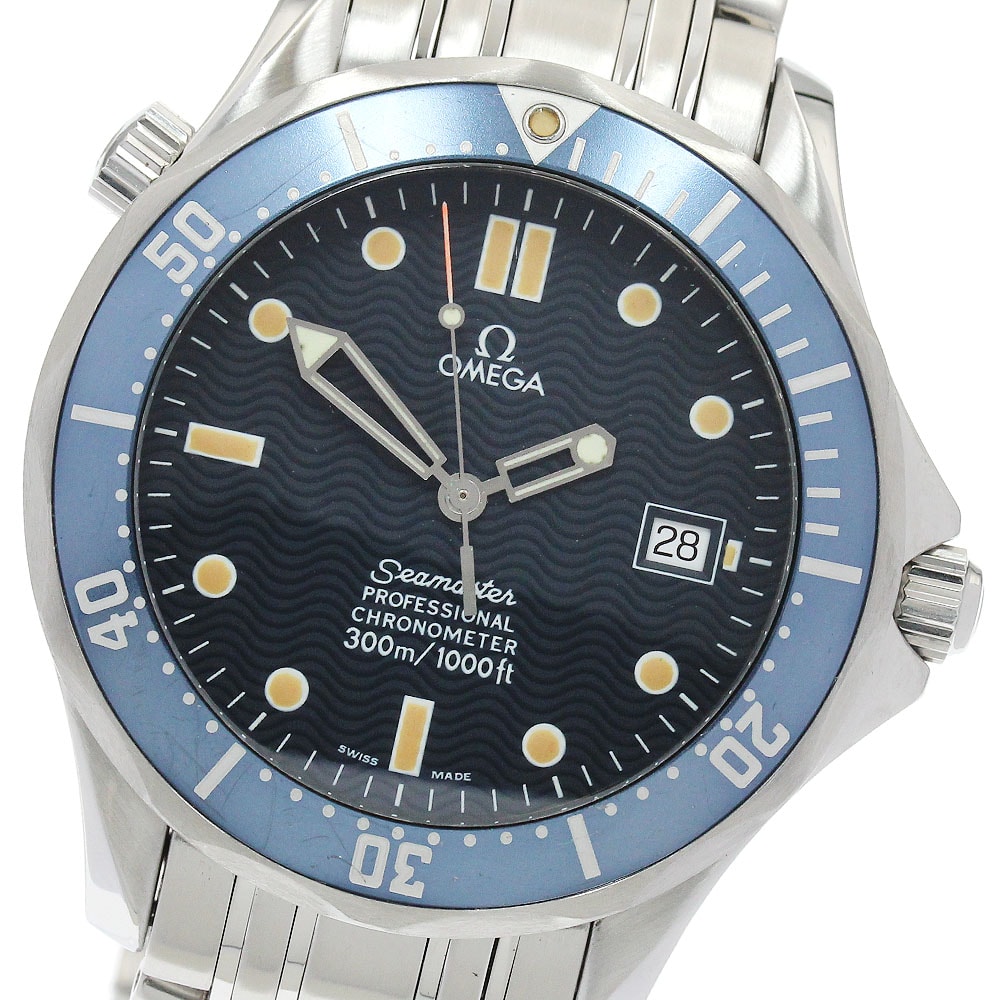 オメガ シーマスター300 デイト 2531.80 メンズ 【中古】