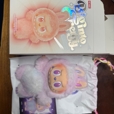 POP MART THE MONSTERS (LABUBU) Big into Energy Series Plush Pendant LUCK