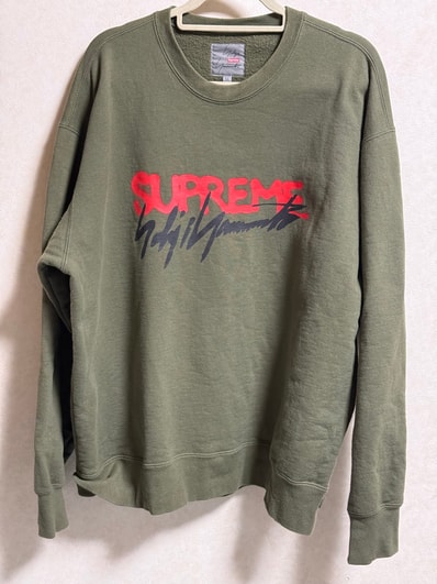 Supreme / Yohji Yamamoto® Crewneck "Olive"