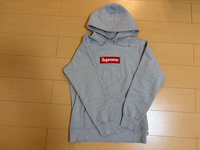 Supreme Box Logo Hooded Sweatshirt "Heather Grey" (16FW)