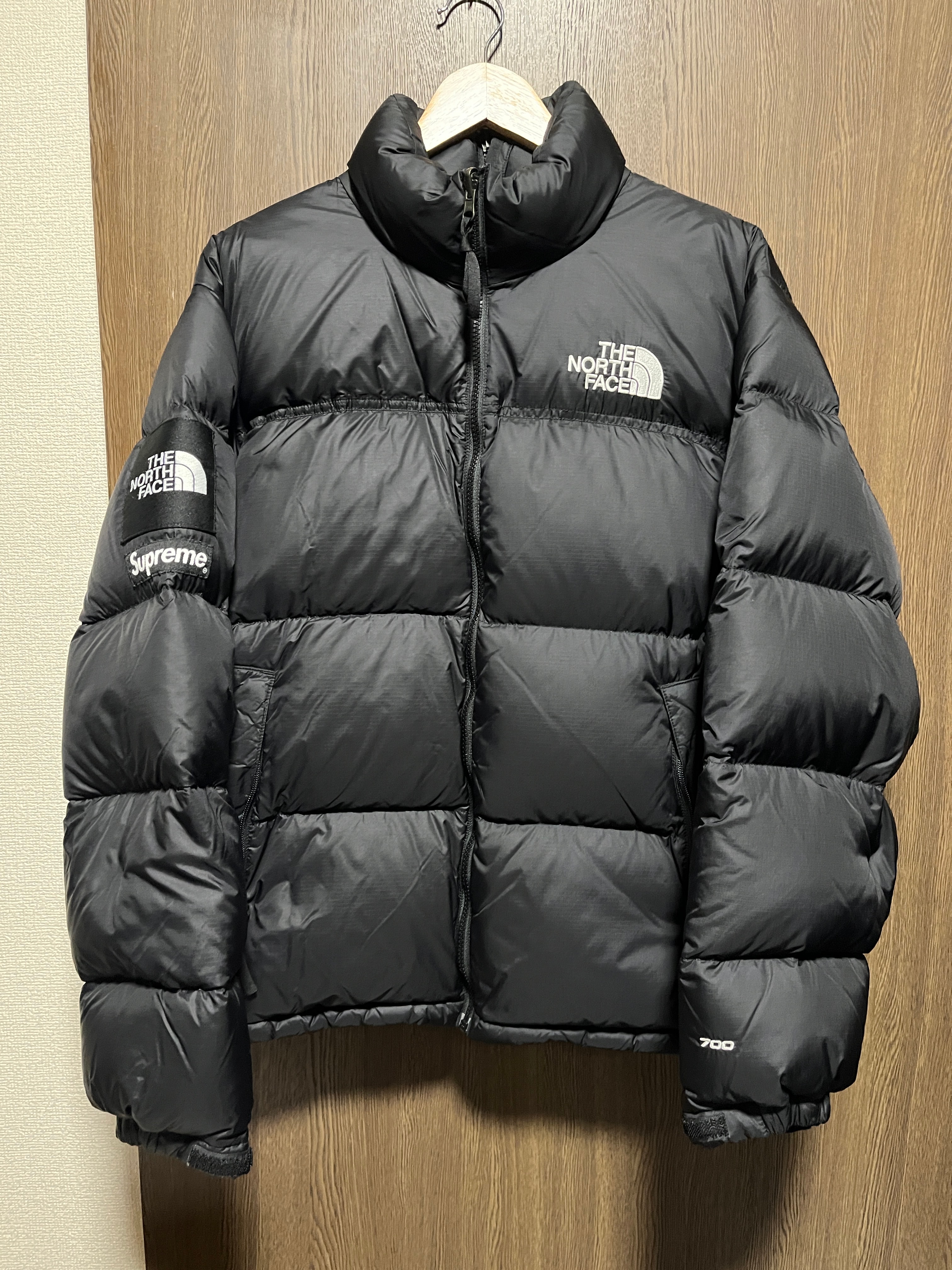 Supreme x The North Face Split Nuptse Jacket "Black" ND02400I / NF0A875F