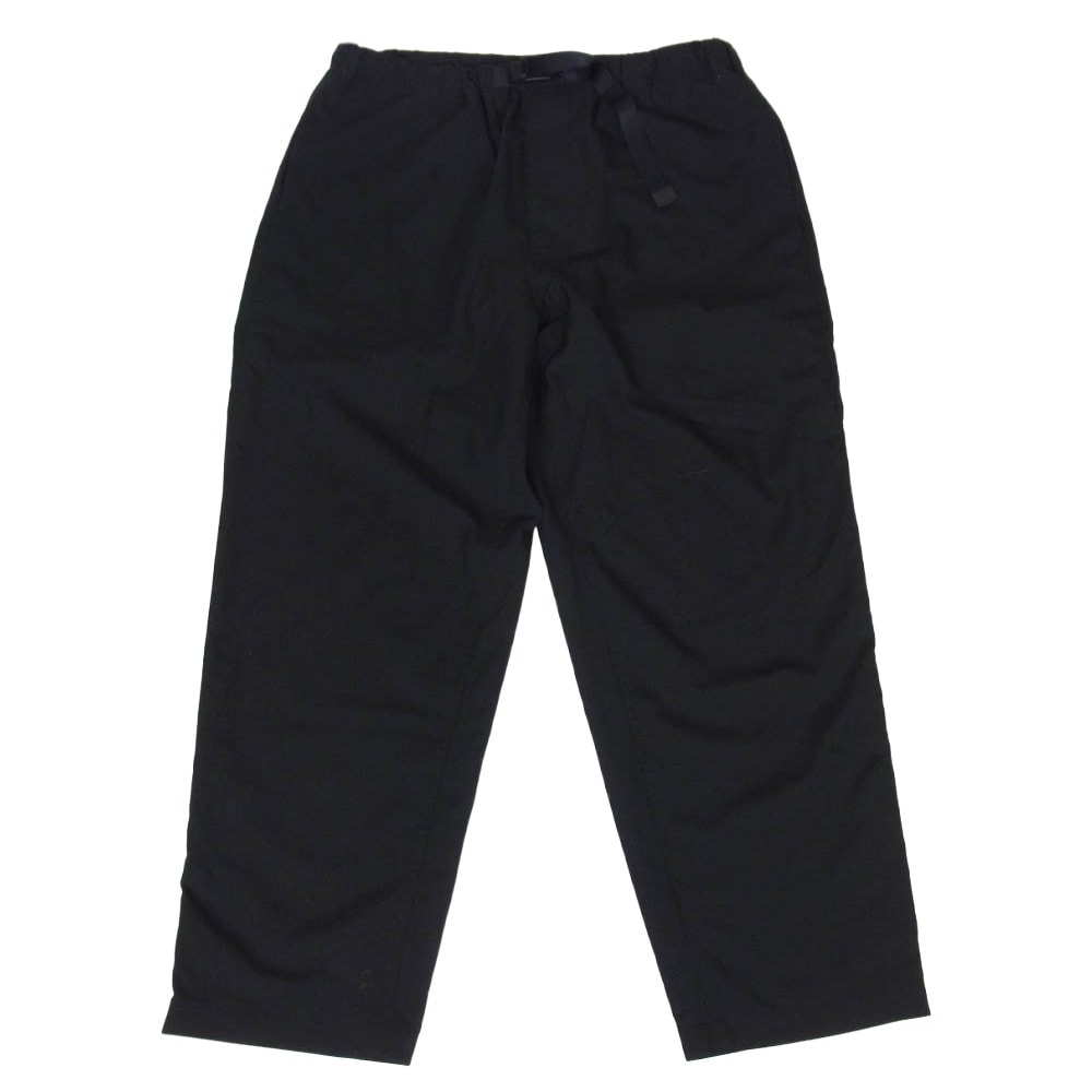 24SS ENNOY Wool Blend Rip Stop Easy Pants "Black" SS24BRENPT04LP