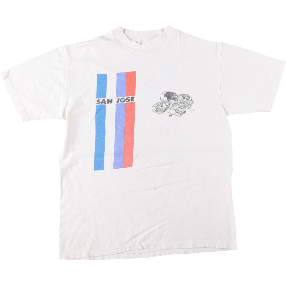 古着 80~90年代 ヘインズ Hanes BMW アドバタイジングTシャツ USA製 メンズL相当 ヴィンテージ/eaa641372