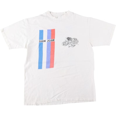 古着 80~90年代 ヘインズ Hanes BMW アドバタイジングTシャツ USA製 メンズL相当 ヴィンテージ/eaa641372