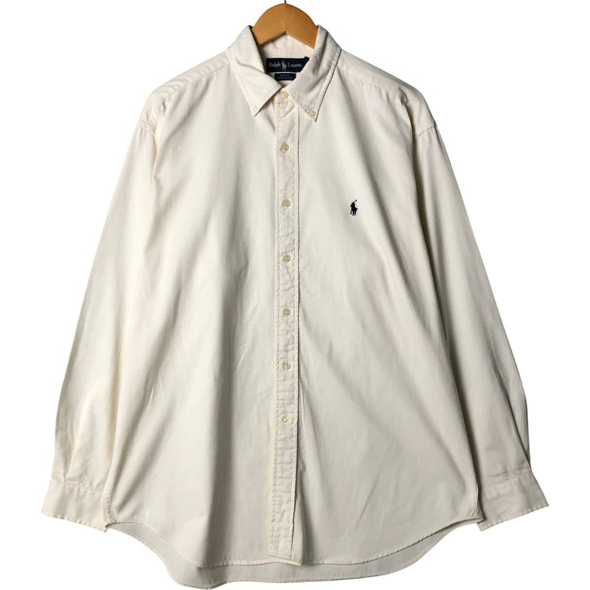 古着 ラルフローレン Ralph Lauren BLAKE 長袖 ボタンダウンシャツ メンズL相当/eaa585493