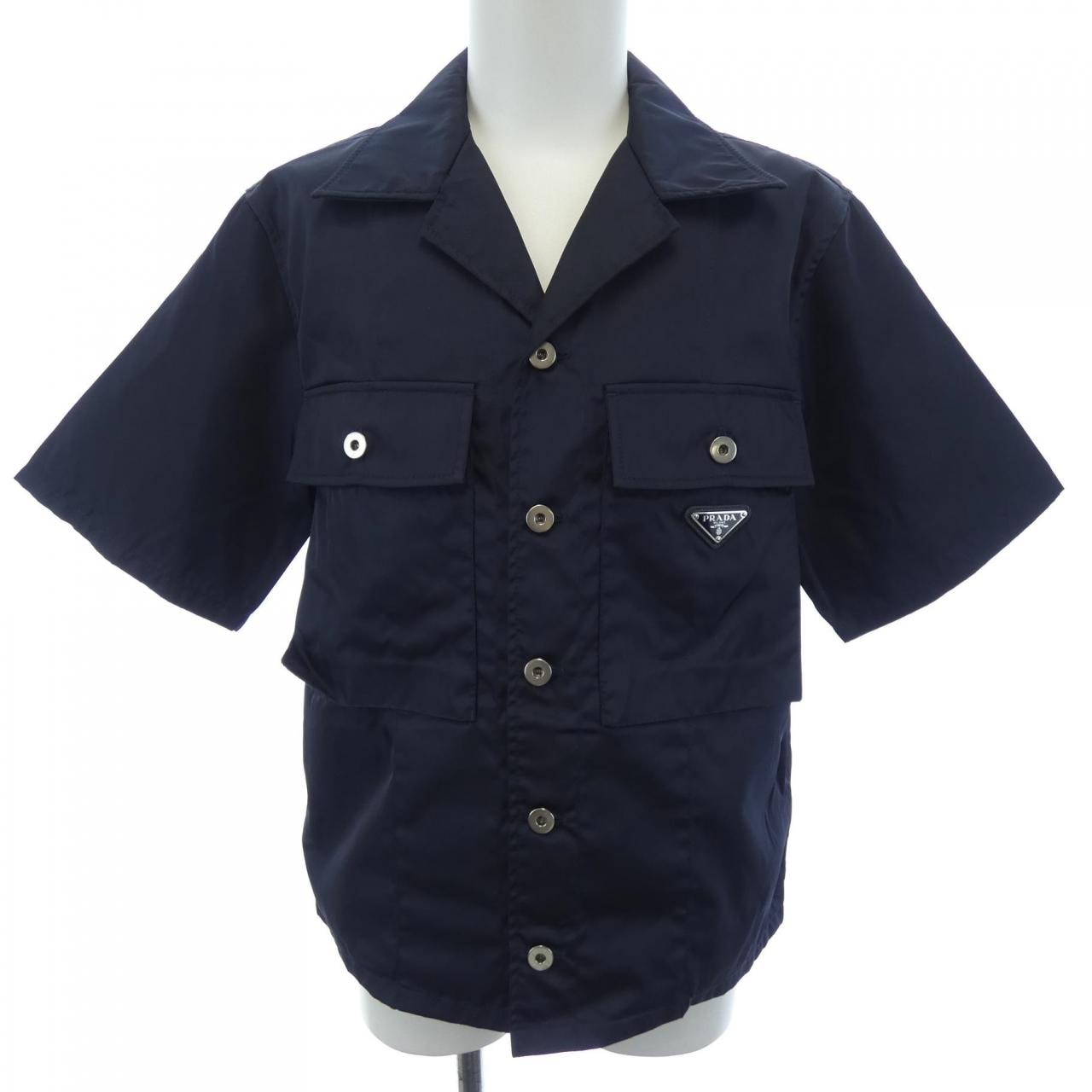プラダ PRADA トライアングルロゴ SC637 S231 1WQ8 S/Sシャツ