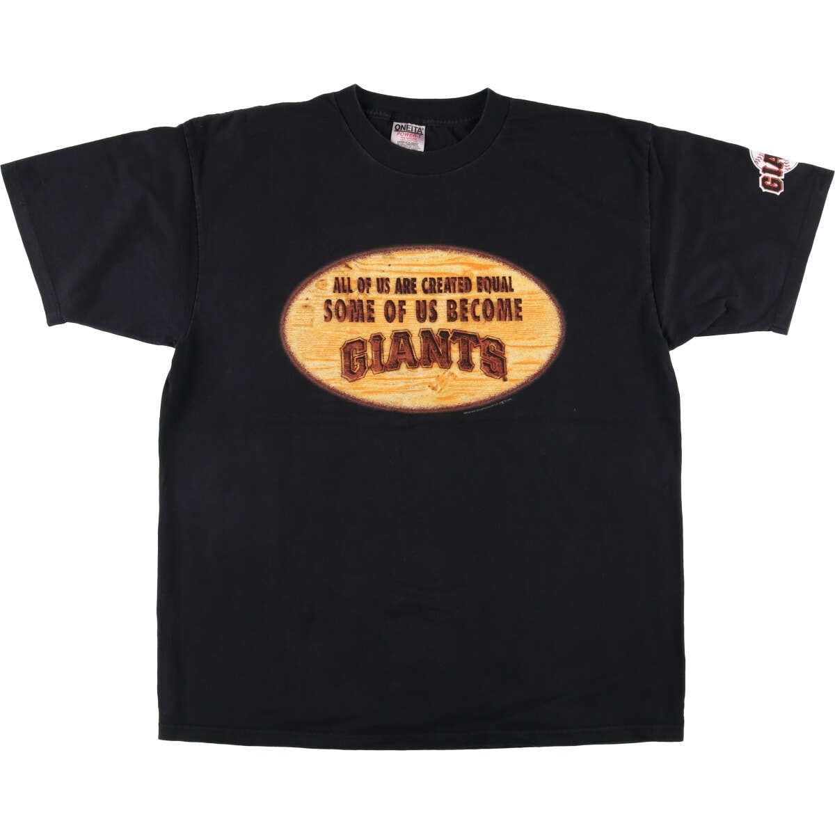 古着 90年代 オニータ ONEITA MLB SAN FRANCISCO GIANTS サンフランシスコジャイアンツ プリントTシャツ メンズXL相当 ヴィンテージ/eaa537992