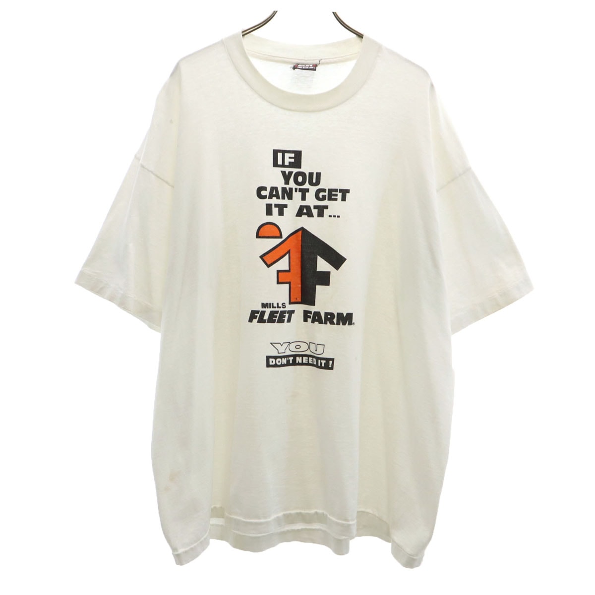 FRUIT OF THE LOOM BEST フルーツオブザルーム ベスト 90s USA製 オールド 半袖 Tシャツ XXL ホワイト ビッグサイズ