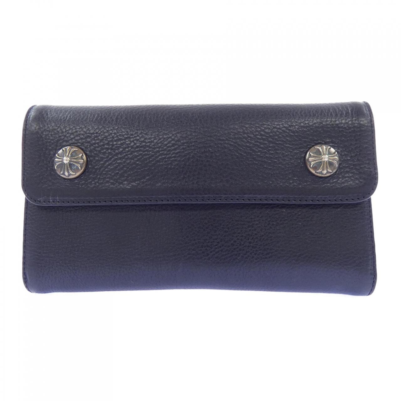 クロムハーツ CHROME HEARTS WAVE CROSS BTN ウェーブ クロスボタン 2246 304 0501 0900 WALLET