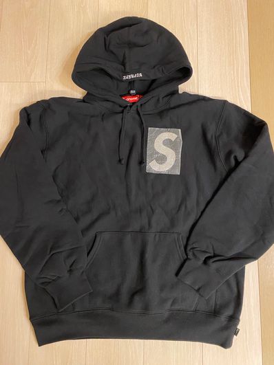 Supreme Swarovski® S Logo Hooded Sweatshirt "Black"