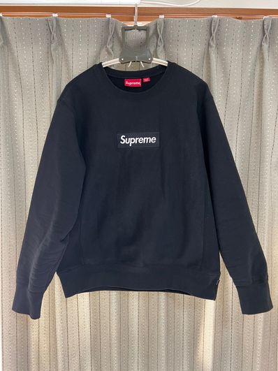 Supreme Box Logo Crewneck Sweatshirt "Black" (18FW)