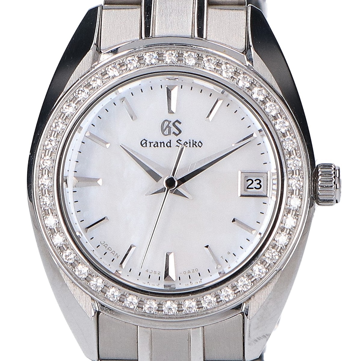 グランドセイコー STGF279 芍薬 白蝶貝ダイヤル ダイヤベゼル ヘリテージコレクション クオーツ