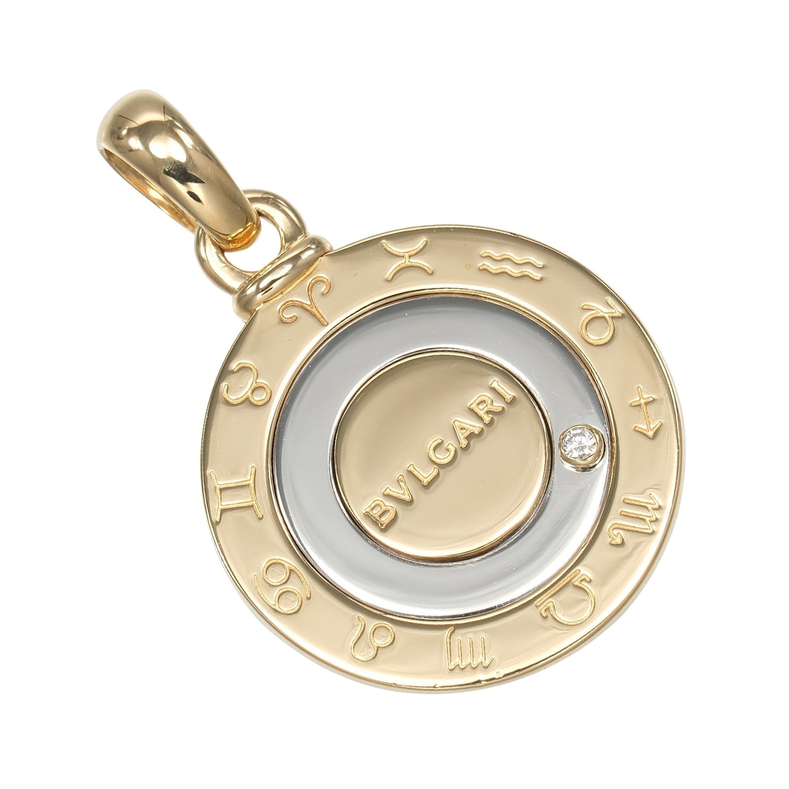ブルガリ ホロスコープ レディースペンダントトップ