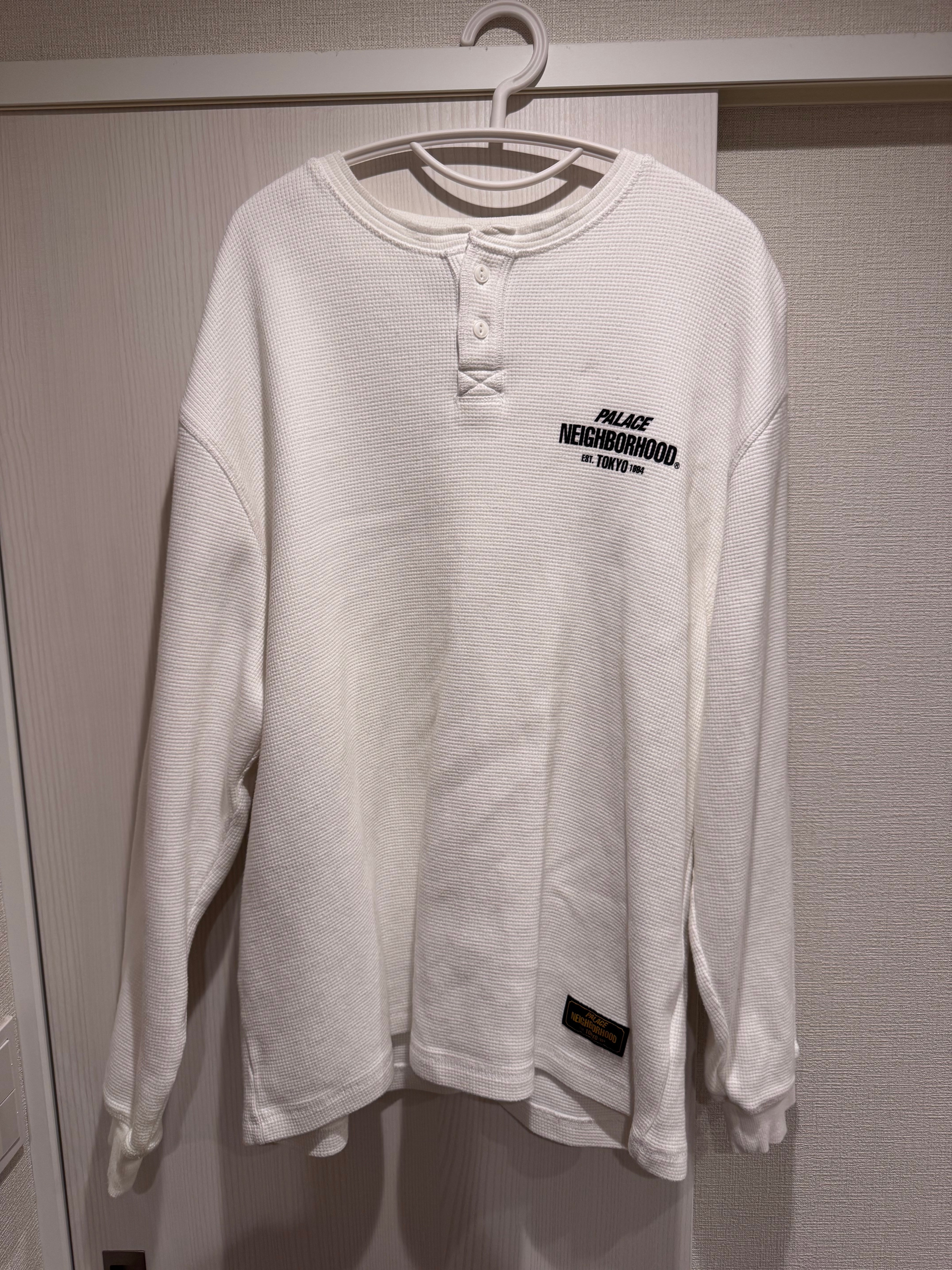 XLサイズ PALACE x NEIGHBORHOOD Waffle Jersey \