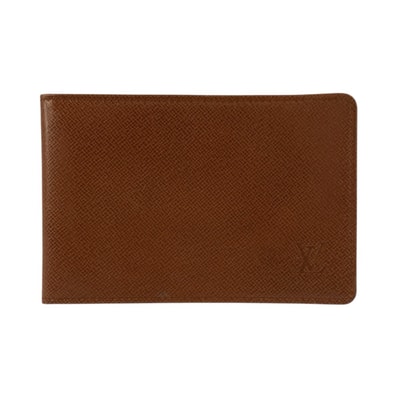 LOUIS VUITTON ルイヴィトン エピ ポルトトレゾール エテュイ パピエ ケースのみ ブラウン レザー カードケース パスケース 603149 【中古】