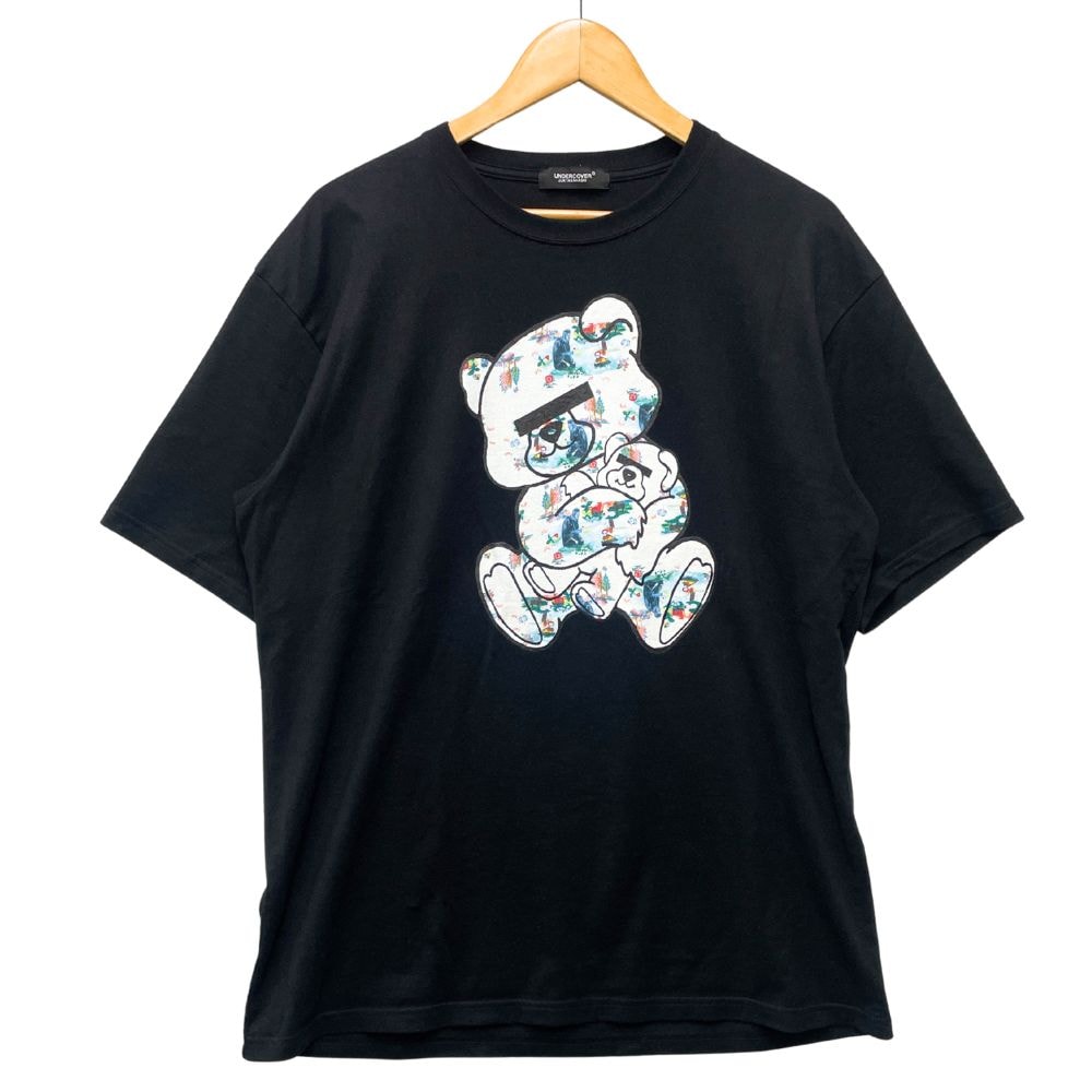 UNDERCOVER アンダーカバー UC1E9811-2 ベア クマ プリント 半袖Tシャツ 52418