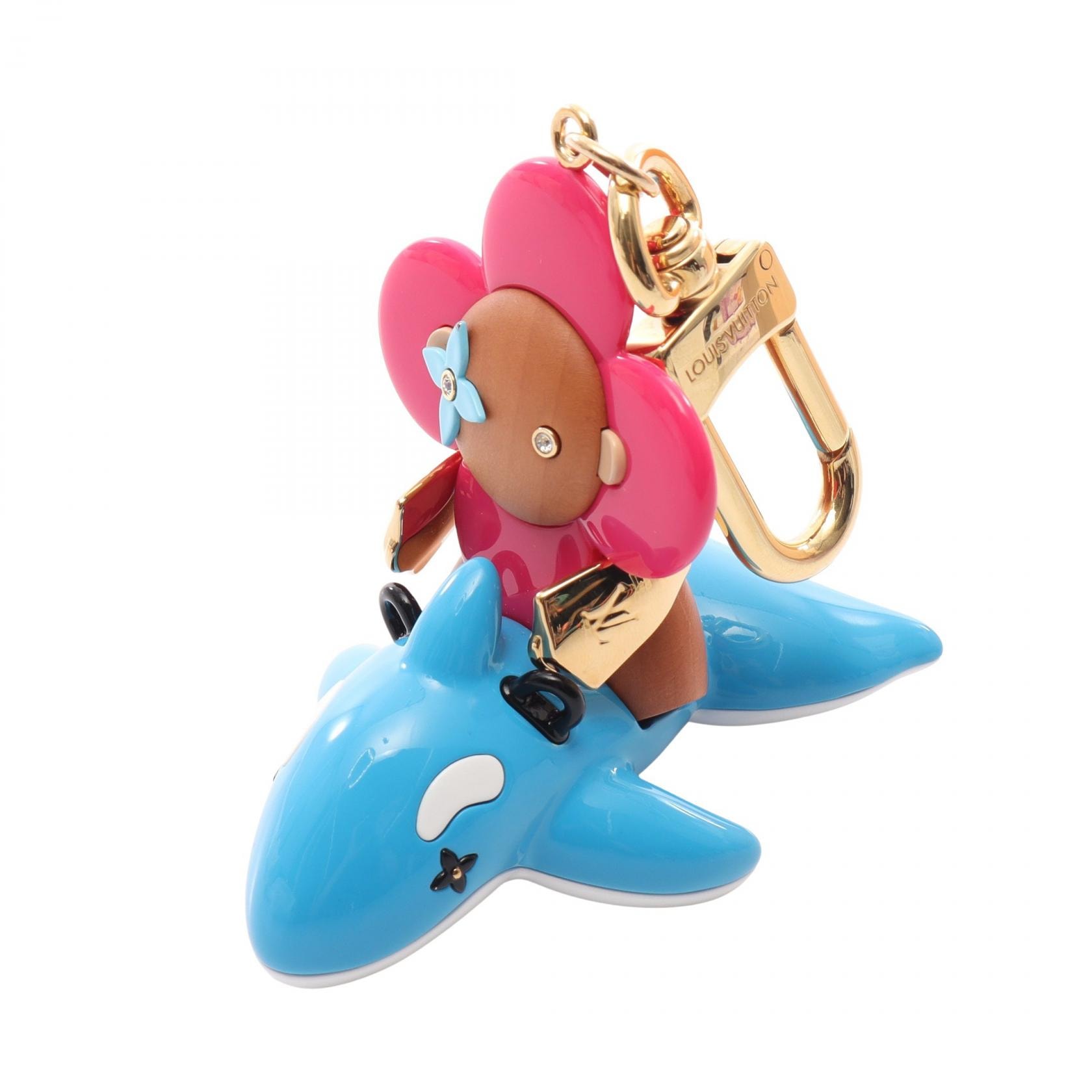 ルイ・ヴィトン LOUIS VUITTON ヴィヴィエンヌ シーライダー チャーム アクセサリー プラスチック / GP / ウッド ピンク レディース ピンク系 / ゴールド系 / マルチカラー M01167 【中古】