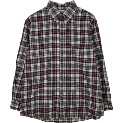 古着 ブルックスブラザーズ Brooks Brothers Est.1818 REGENT 半袖 ボタンダウン チェックシャツ メンズL相当/eaa632583