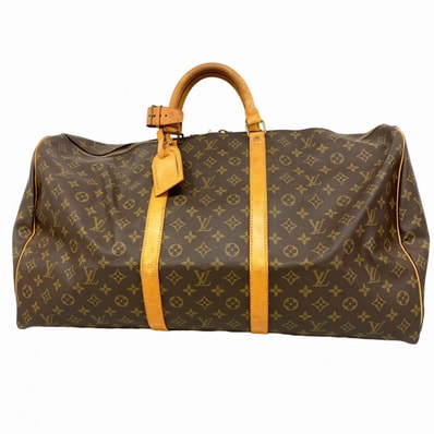 【6dc3119】ルイヴィトン ボストンバッグ モノグラム キーポル60 M41422 ブラウン【中古】メンズ レディース ユニセックス