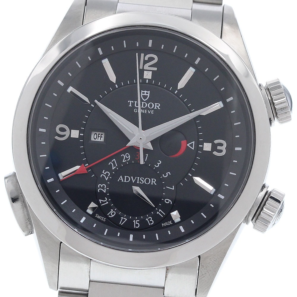 チュードル ヘリテージ アドバイザー 79620TN メンズ 【中古】