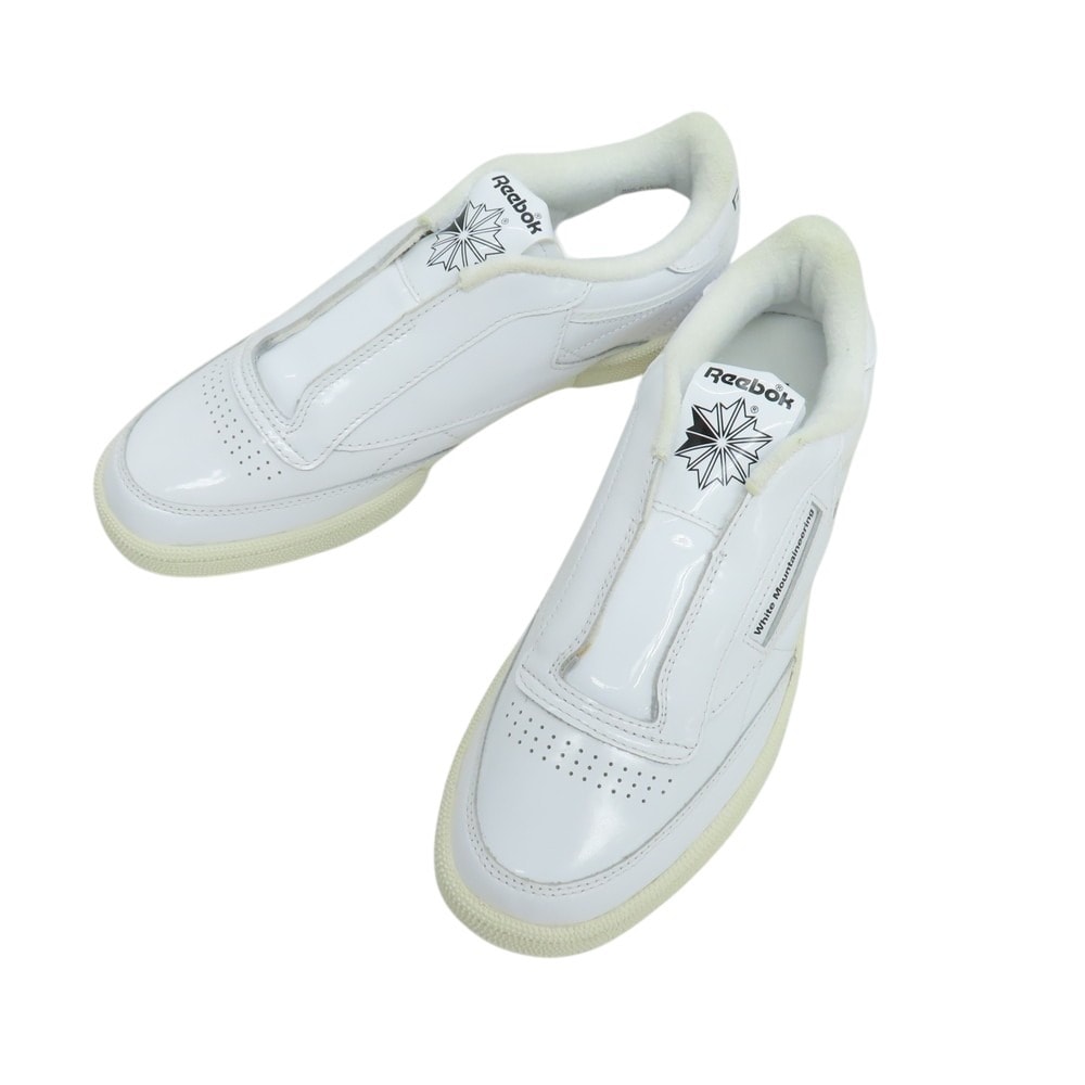 【中古】ホワイトマウンテニアリング WHITE MOUNTAINEERING × REEBOK CLUB C 85 スニーカー ホワイト【サイズ27cm】【メンズ】