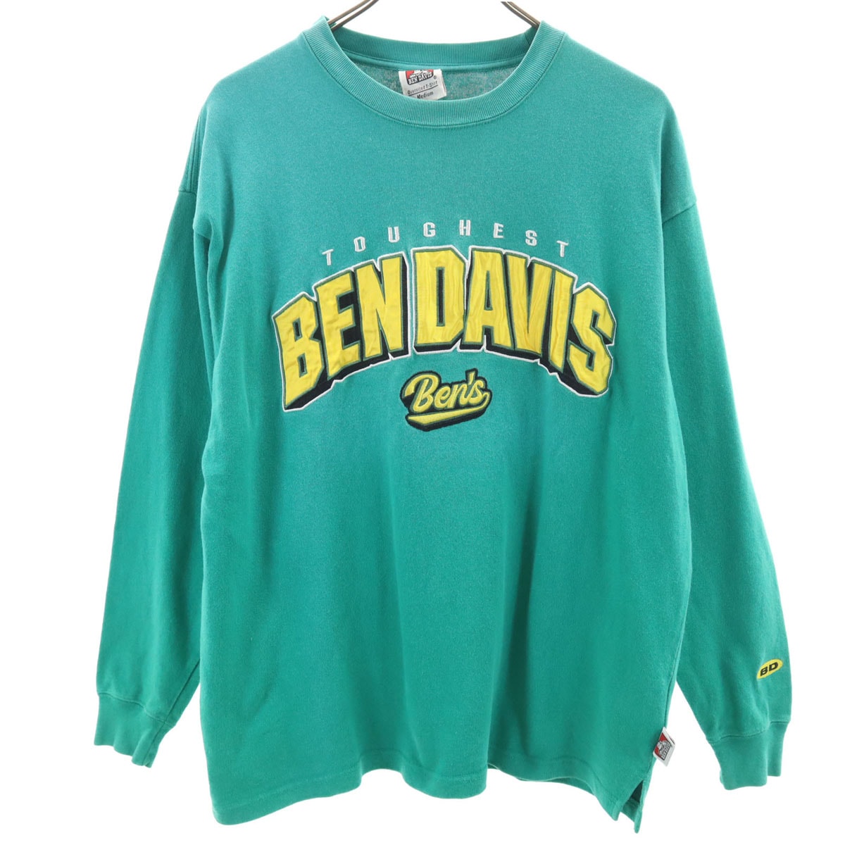 BEN DAVIS ベンデイビス 長袖 スウェット トレーナー M グリーン系