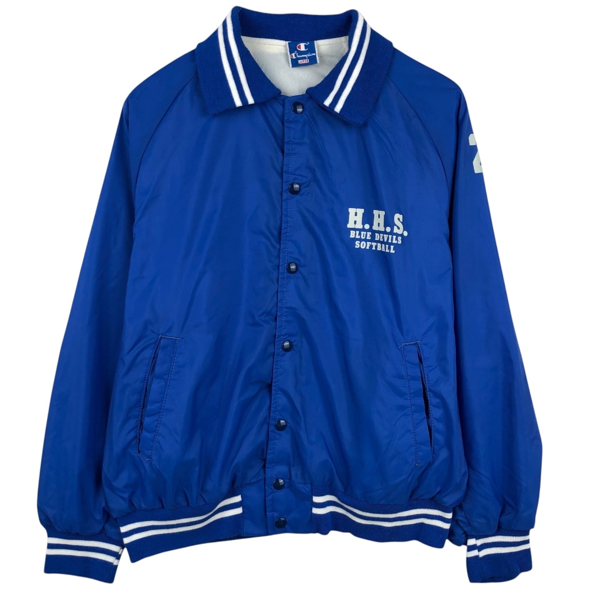 古着 90年代 チャンピオン Champion 襟付き スタジャン アワードジャケット バーシティジャケット USA製 メンズL相当/eaa648903