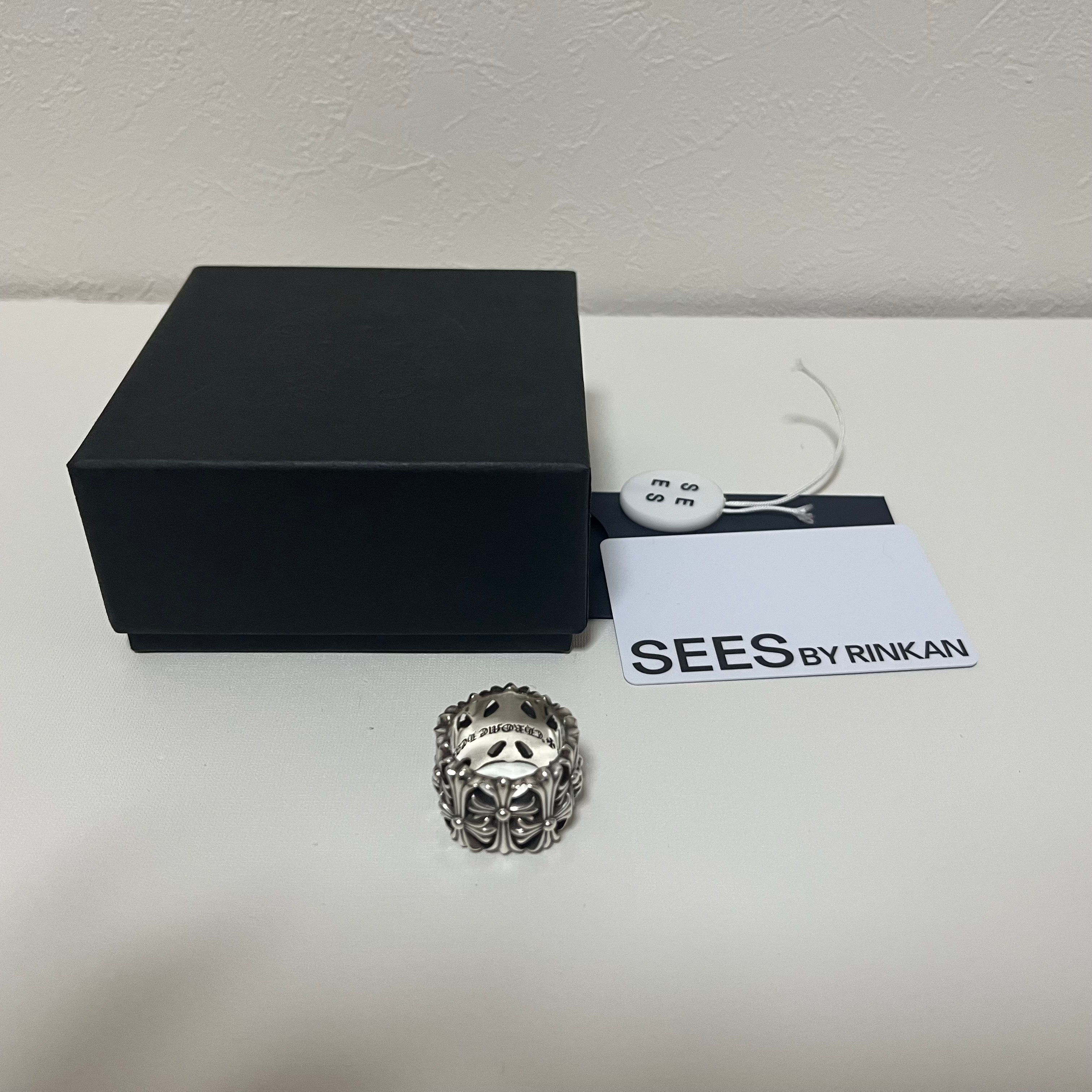 Chrome Hearts Cemetery Cross Ring "Silver"