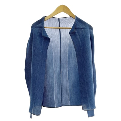 ISSEY MIYAKE me イッセイミヤケ 薄手ジャケット レディース ネイビー
