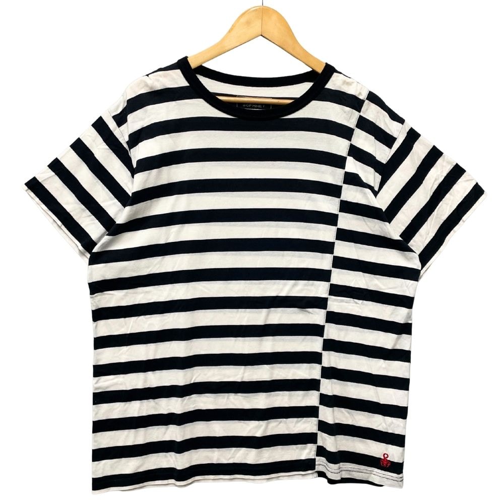 SOPHNET. ソフネット SOPH-180115 切り替えしデザイン ボーダー Tシャツ 52431