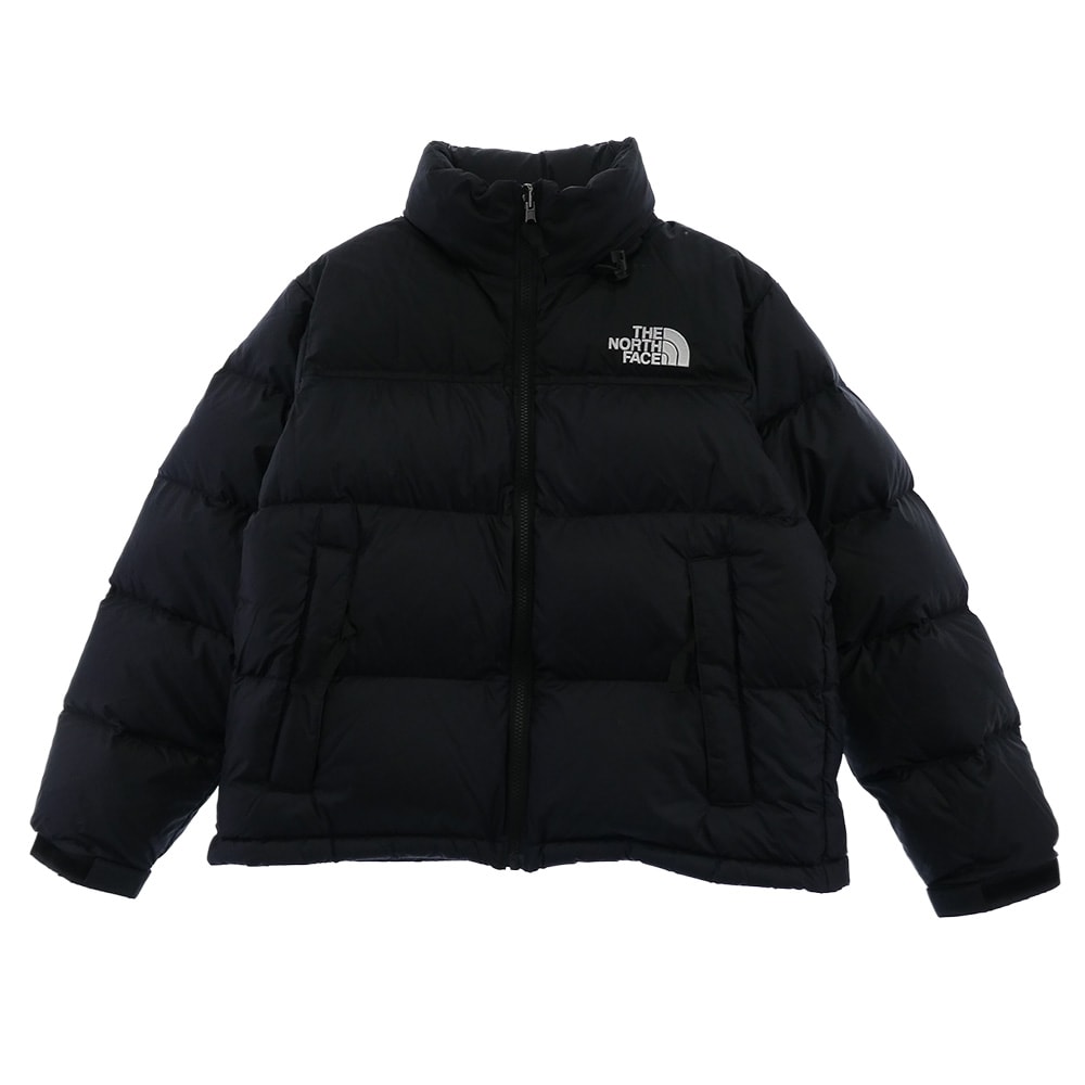 THE NORTH FACE ノースフェイス ダウンジャケット NDW92555 SHORT NUPTSE JACKET ショート ヌプシ ダウン ジャケット ブラック系 M【中古】