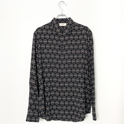 CELINE × Anneli Sanaye Henriksson レーヨン総柄シャツ