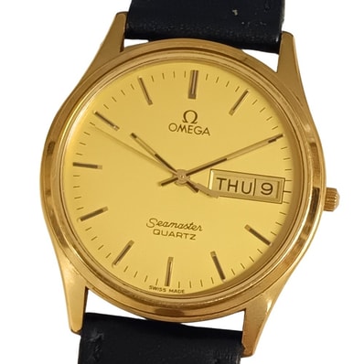 OMEGA オメガ シーマスター デイデイト クォーツ メンズ 腕時計 C1209