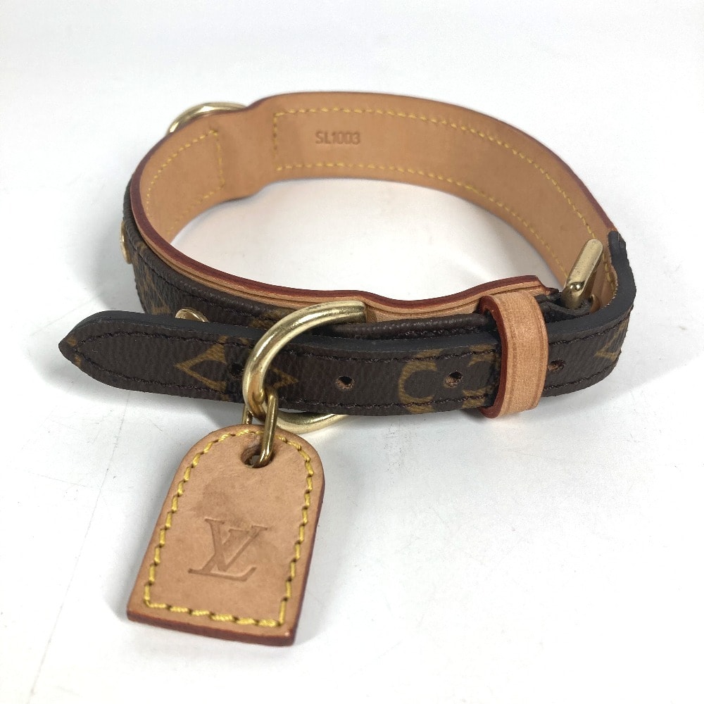 ルイヴィトン LOUIS VUITTON コリエバクスターMM コリエバクスター MM M58072 ペットカラー モノグラム 犬 ペット 首輪 モノグラムキャンバス ブラウン