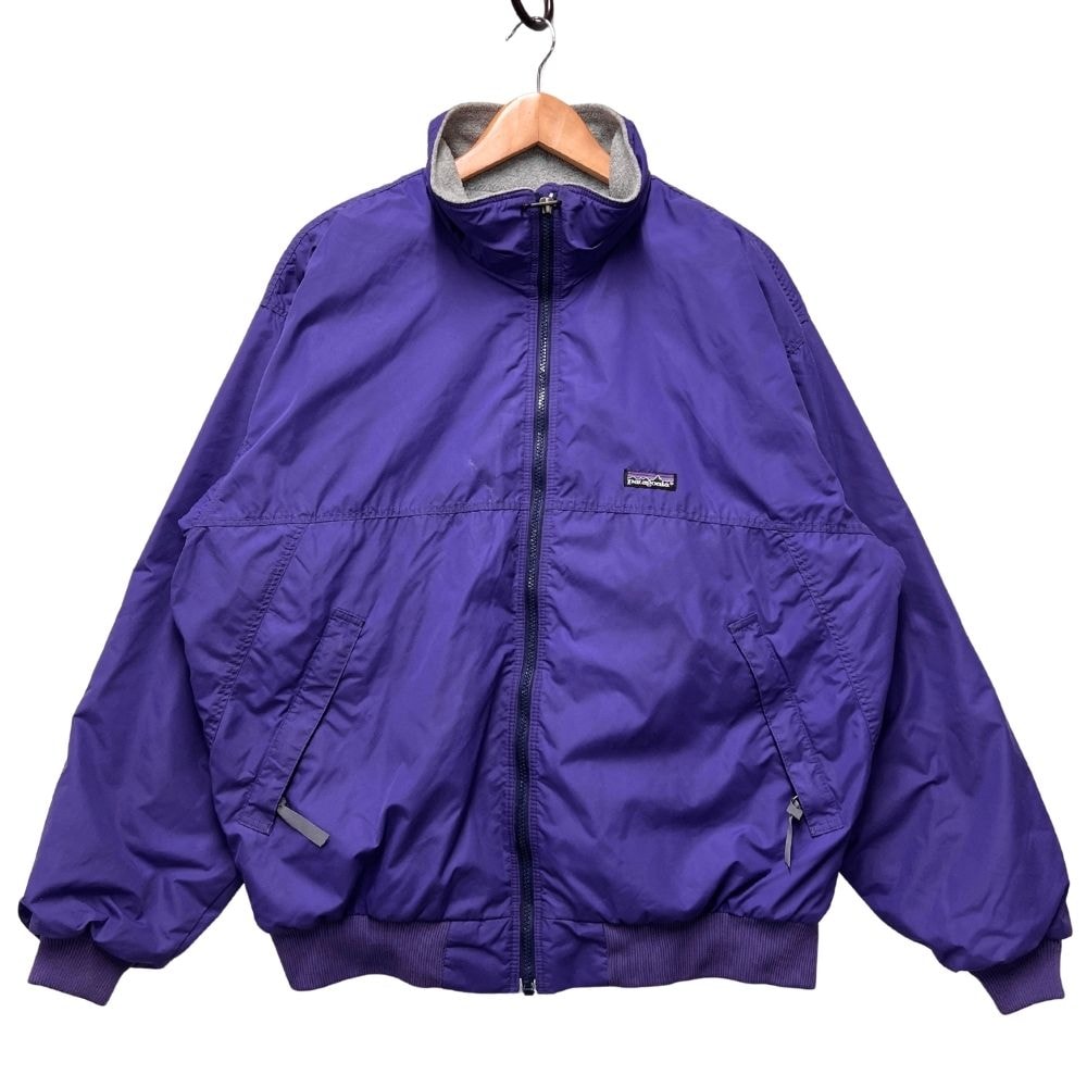 PATAGONIA パタゴニア STYLE 28131 USA製 シェルドシンチラジャケット 裏地フリース 55522