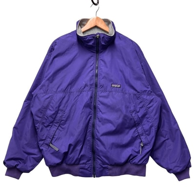 PATAGONIA パタゴニア STYLE 28131 USA製 シェルドシンチラジャケット 裏地フリース 55522