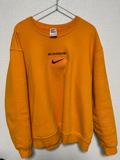 Supreme / Nike Jewel Crewneck "Orange"