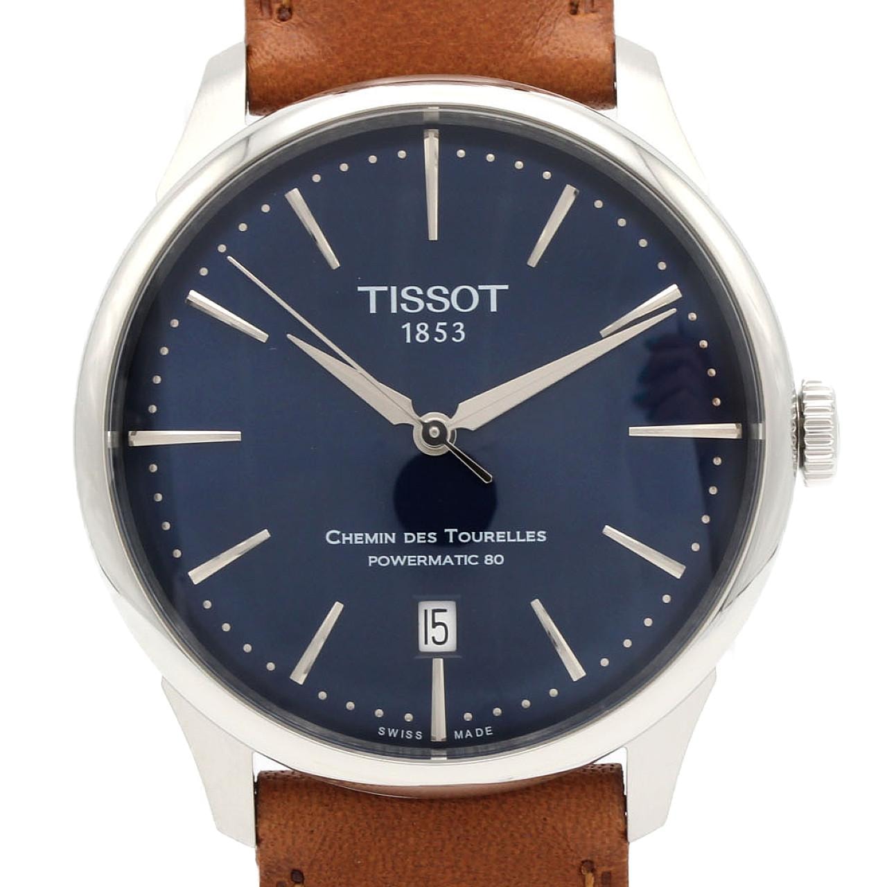 【新品】ティソ シュマン・デ・トゥレルパワーマティック80 T139.807.16.041.00 SS 自動巻