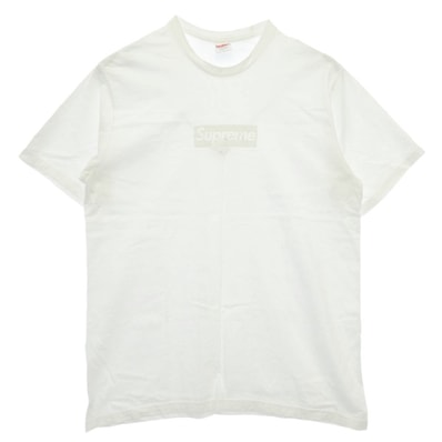 Supreme シュプリーム 23SS Tonal Box Logo Tee White トーナル ボックス ロゴ Tシャツ ホワイト ホワイト系 L【中古】