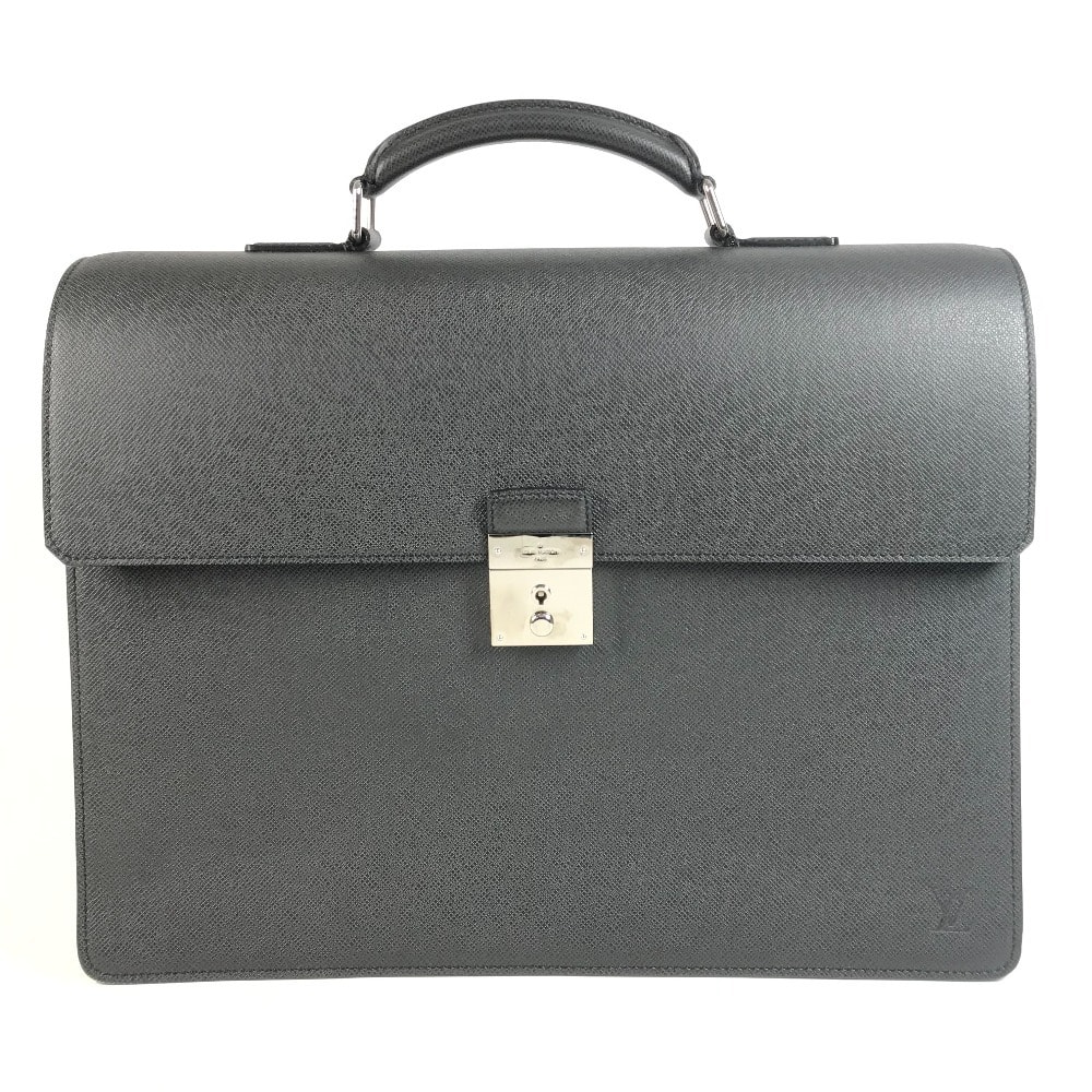ルイヴィトン LOUIS VUITTON ネオ ロブスト 3 ネオロブスト3 M32742 タイガ カバン ハンドバッグ 書類バッグ ブリーフケース ビジネスバッグ タイガレザー アルドワーズ ブラック 美品