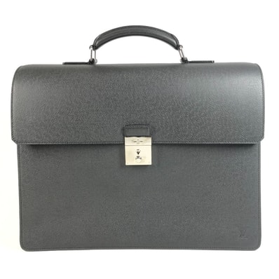 ルイヴィトン LOUIS VUITTON ネオ ロブスト 3 ネオロブスト3 M32742 タイガ カバン ハンドバッグ 書類バッグ ブリーフケース ビジネスバッグ タイガレザー アルドワーズ ブラック 美品