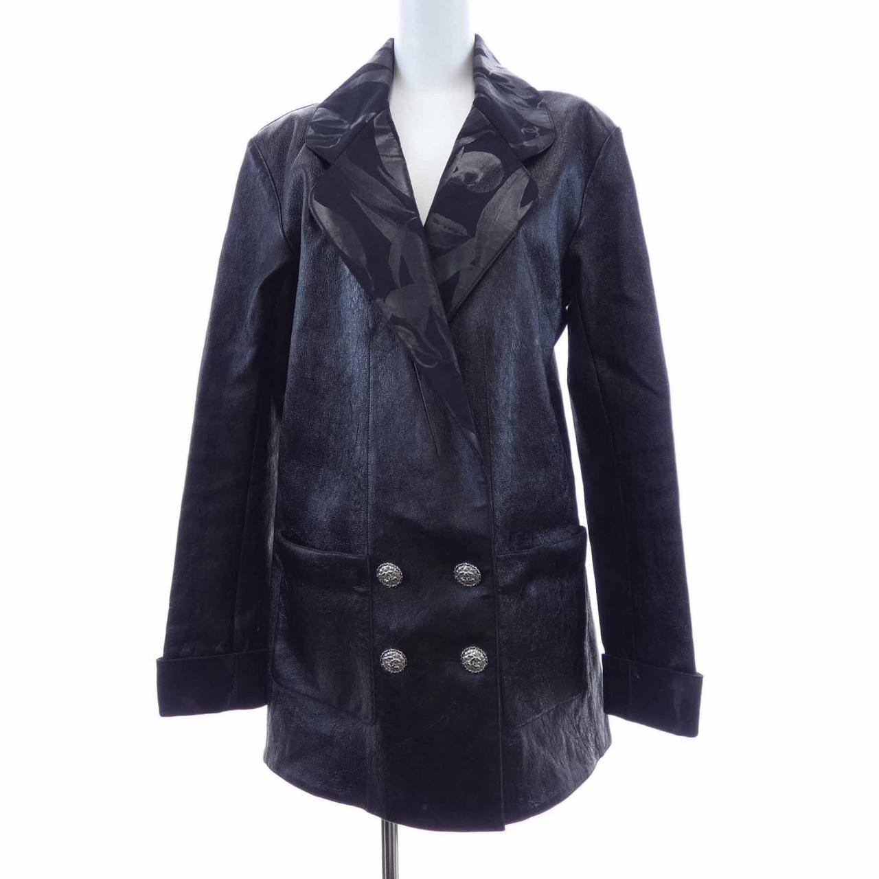 シャネル CHANEL P62652C00386 レザージャケット