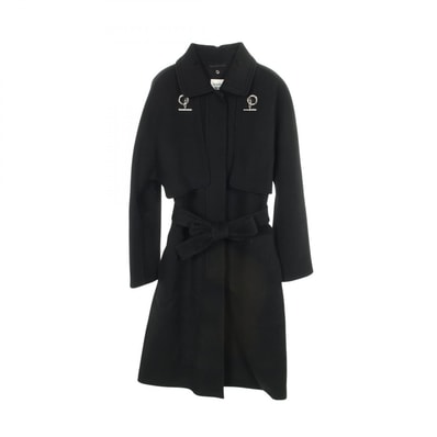 エルメス HERMES 衣料品 アウター カシミヤ レディース ブラック系 【中古】