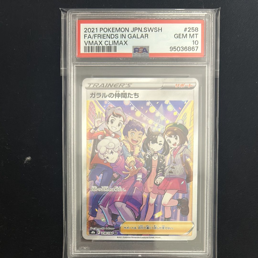 ガラルの仲間たち SR[S8b 258/184](ハイクラスパック「VMAXクライマックス」)