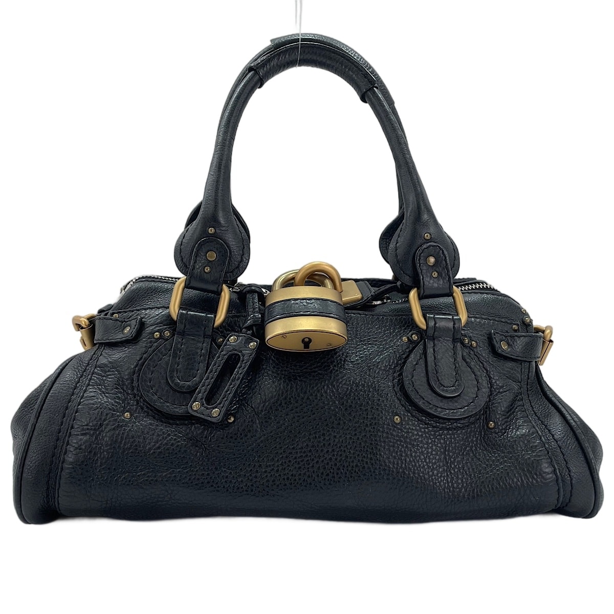 クロエ Chloe レザー パディントン ハンドバッグ【中古】