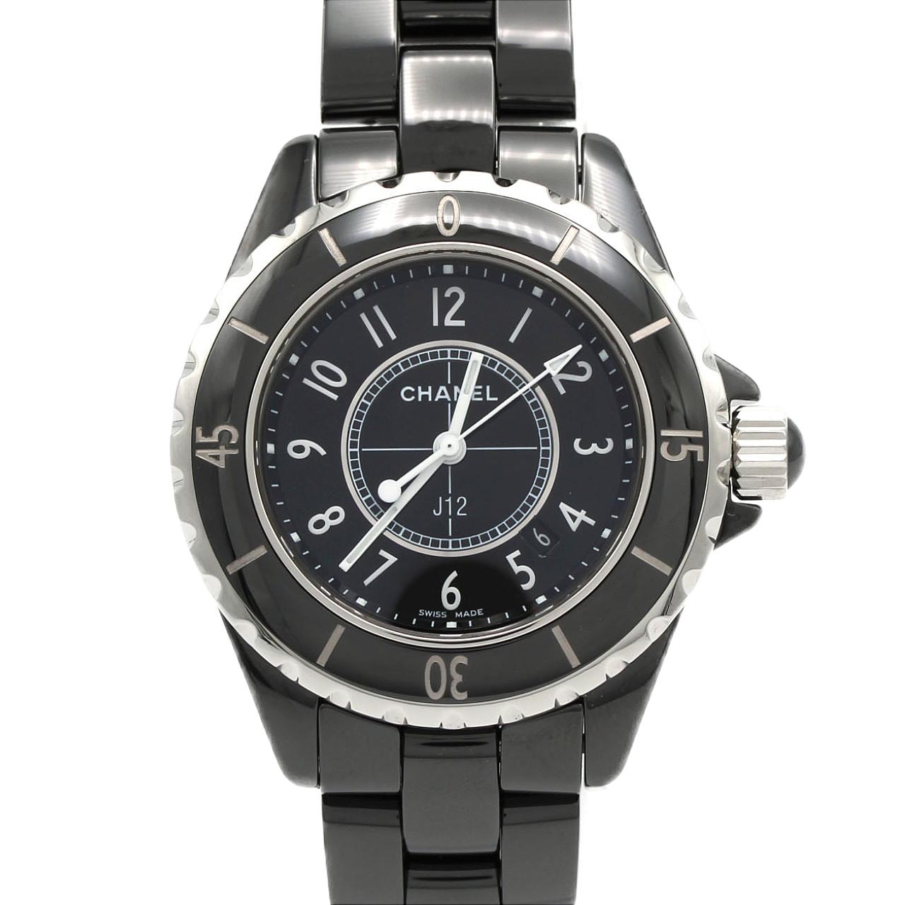 ★SALE【6wdb0117】シャネル J12 H0968 白文字盤【中古】腕時計 レディース 中古・古着通販】CHANEL (シャネル) J12 ジェイ トゥエルブ H0968 白