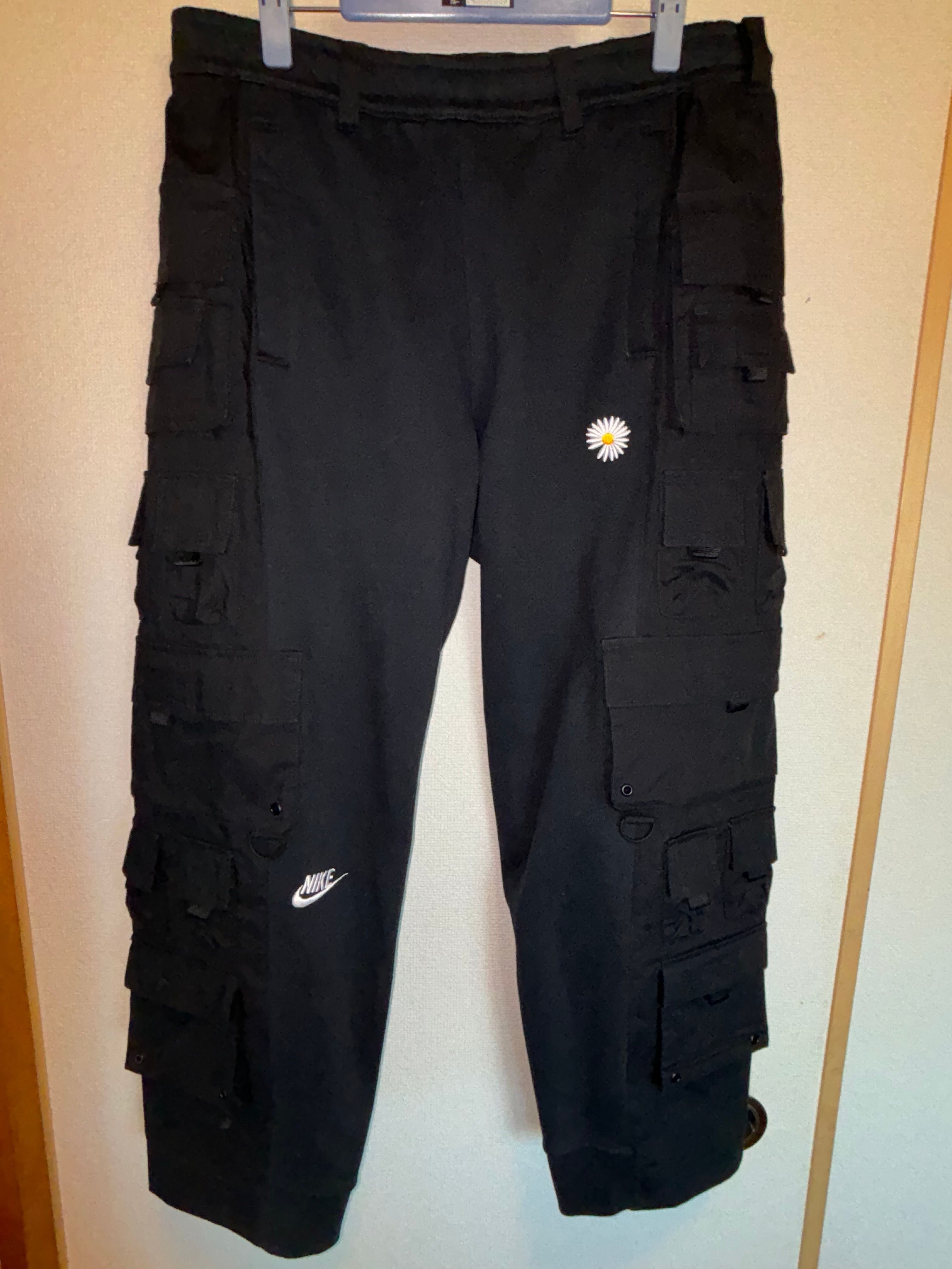 PEACEMINUSONE PMO x NIKE Wide Pants "Black" / G-DRAGON
