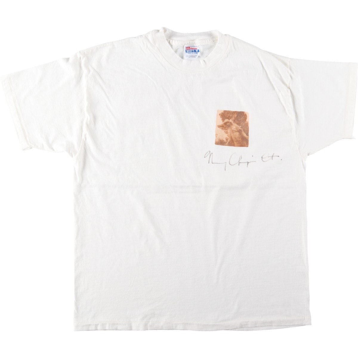 古着 90年代 ヘインズ Hanes BEEFY-T プリントTシャツ USA製 ヴィンテージ/eaa642115