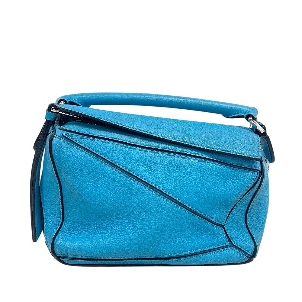 ロエベ LOEWE ハンドバッグ ルミニパズルバッグ ブルークレー