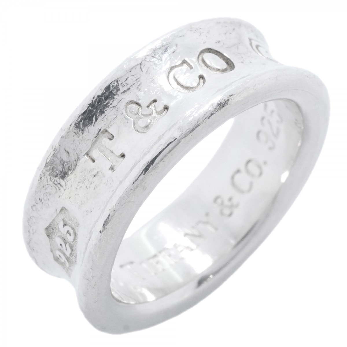 【6jgb0316-k】ティファニー リング ナロー シルバー925 11号【中古】レディース